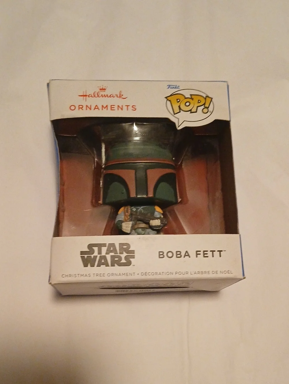 🍊3/$15🍊 Hallmark Star Wars Boba Fett Pop! Ornament